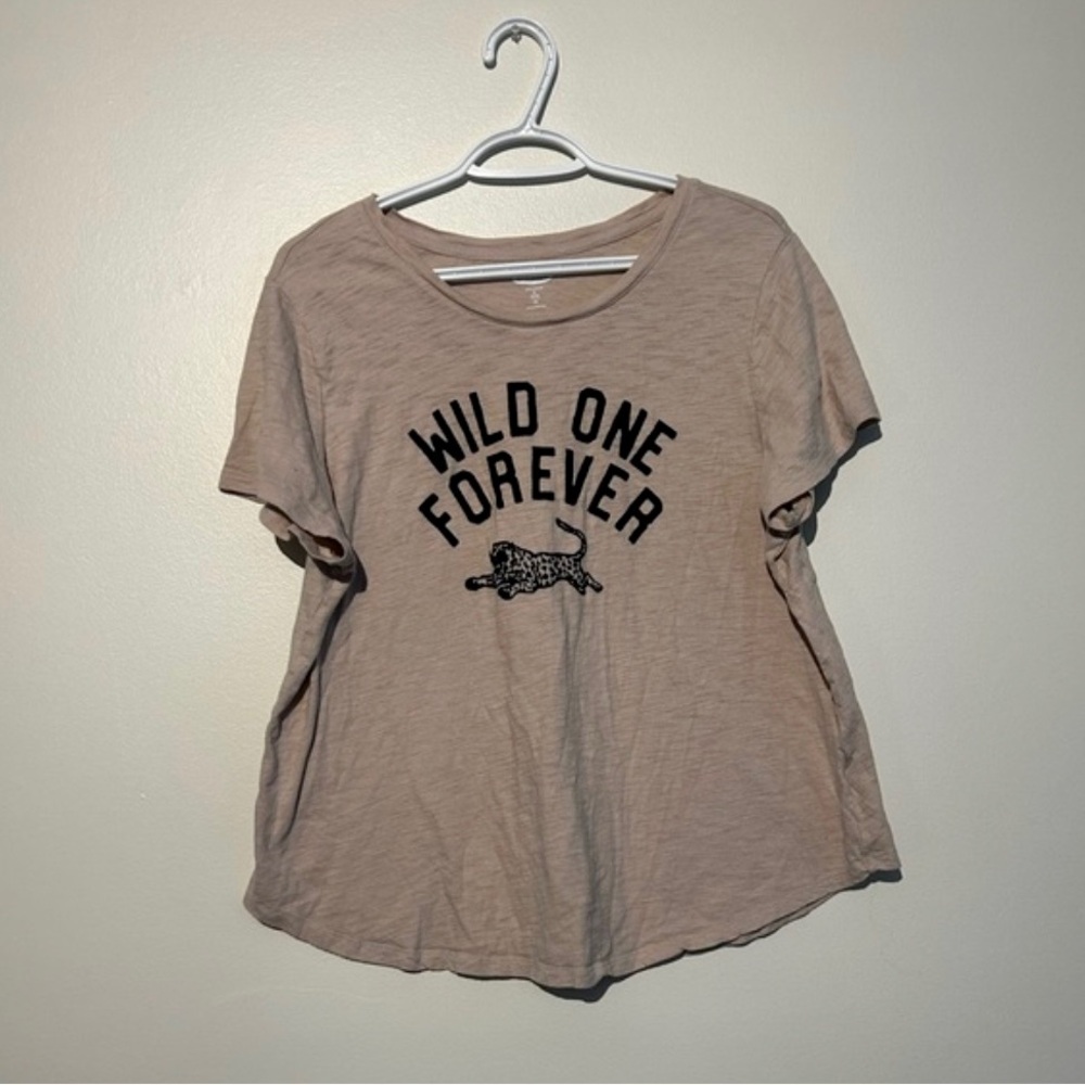 Old Navy Wild One Forever Graphic Tee - Size XL Petite
